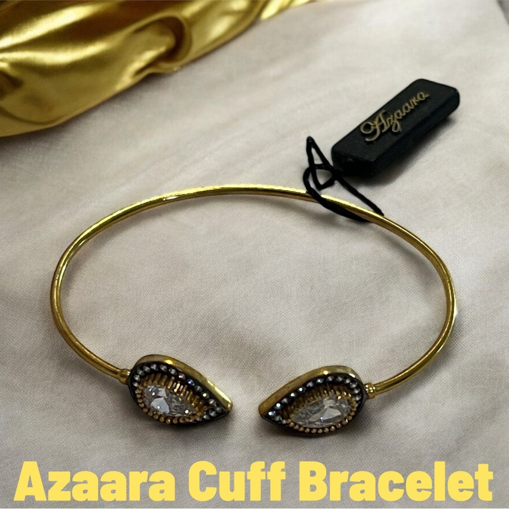 Azaara Adelaide Adjustable Cuff Bracelet NWT
